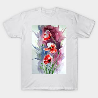 Three poppies II T-Shirt